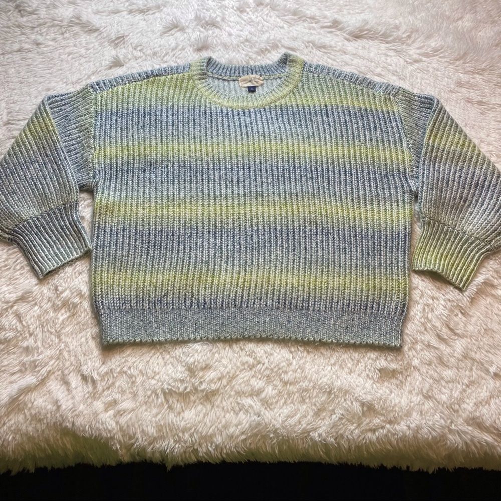 Universal Thread Goods Co Crew Neck Bulky Pullover Sweater